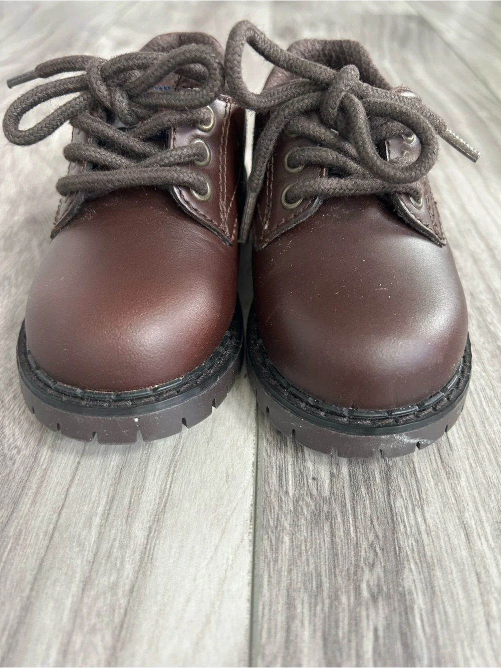 Tommy Hilfiger Toddler Boys Faux Leather Oxford Dress Shoes